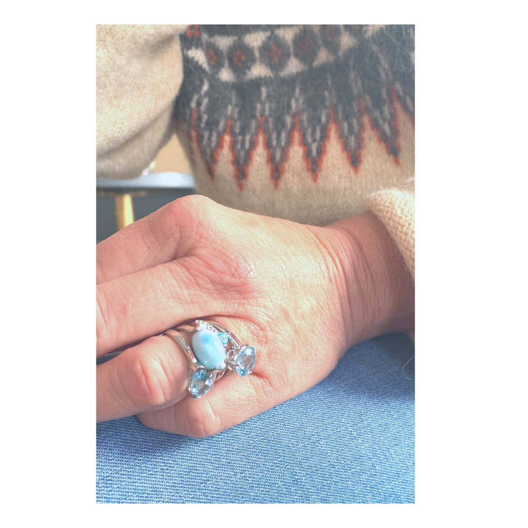 RING mit Larimar