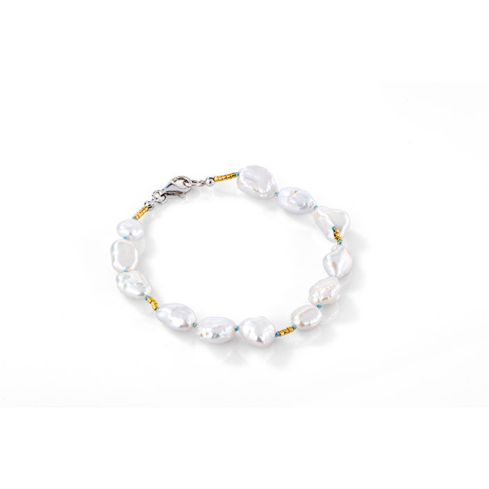 BRACELET with White Pearls