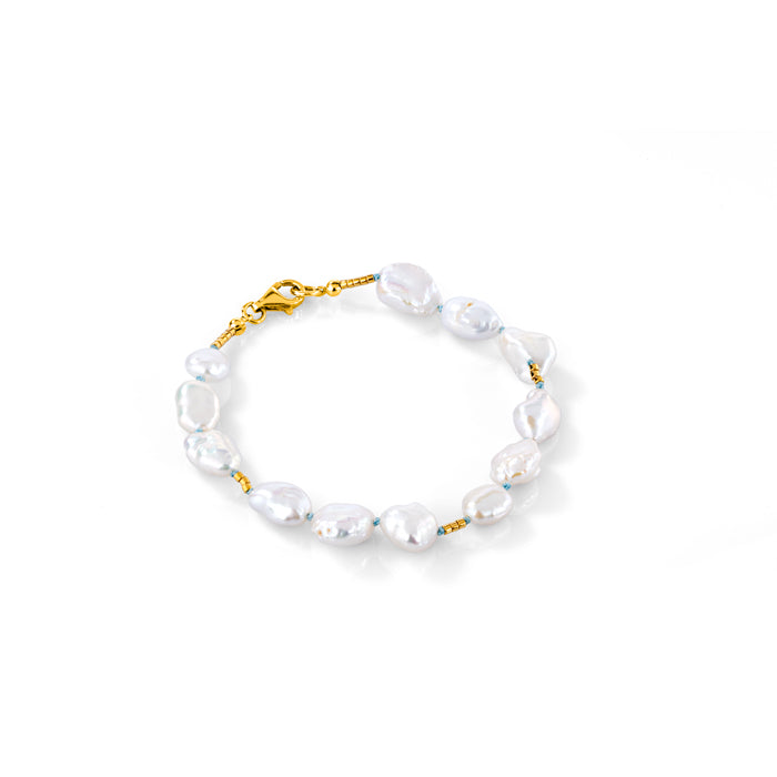 BRACELET with White Pearls